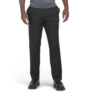 PERRY ELLIS PORTFOLIO Caviar Slim Washable Dress Pants